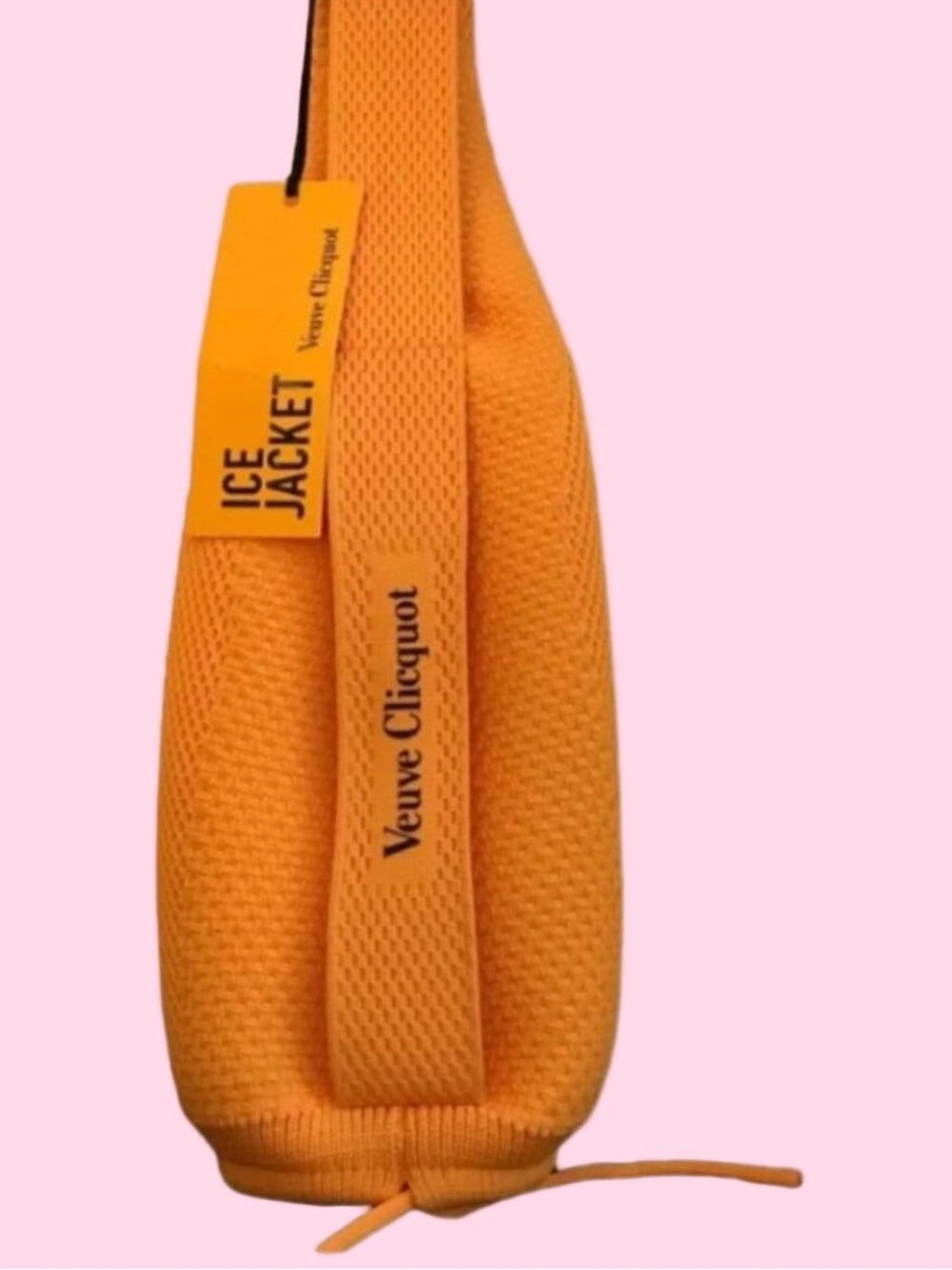 Orange Ice Jacket Bottle Cooler